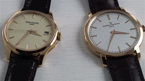 Patek Philippe Calatrava vs Vacheron Constantin Patrimony.